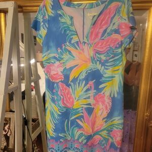 Lilly Pulitzer Tropical Print Dress